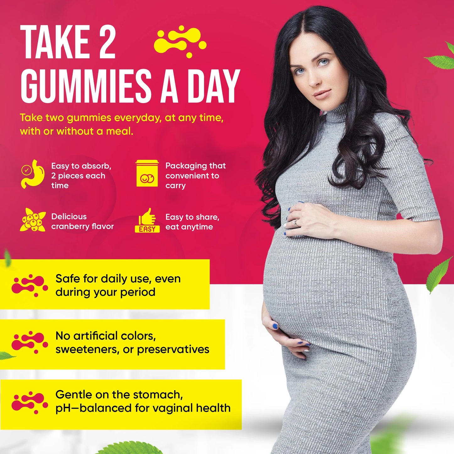 Cranberry Probiotic Gummies