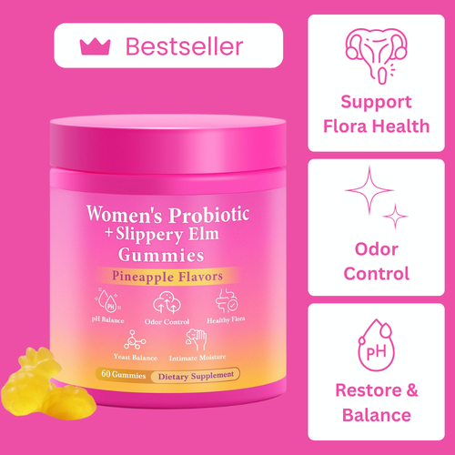 Women’s Probiotic + Slippery Elm Gummies